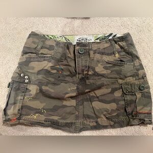 Old navy Y2K low rise mini cargo skirt